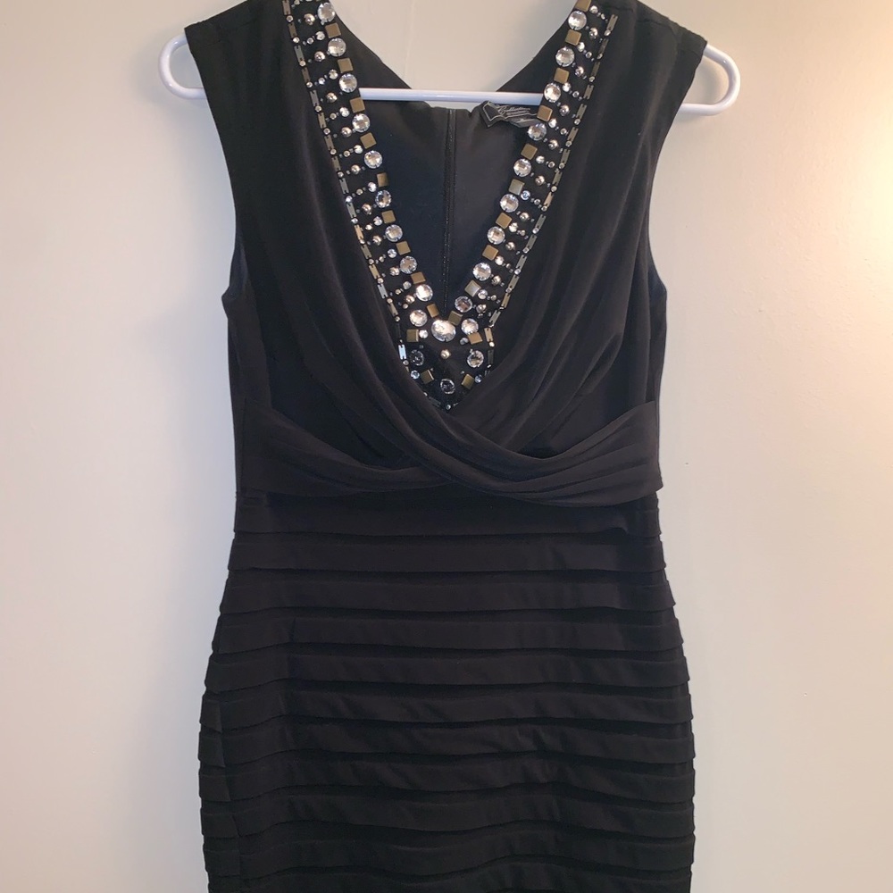 black dress
